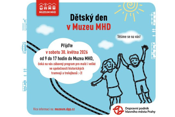30. 5. 2026: Dětský den v Muzeu MHD