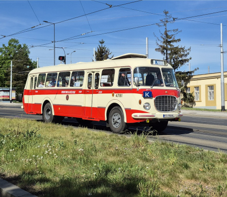 11.7.2025 Jízda 706 RTO k výročí 60 let od zahájení provozu rekreační autobusové linky Hostivař