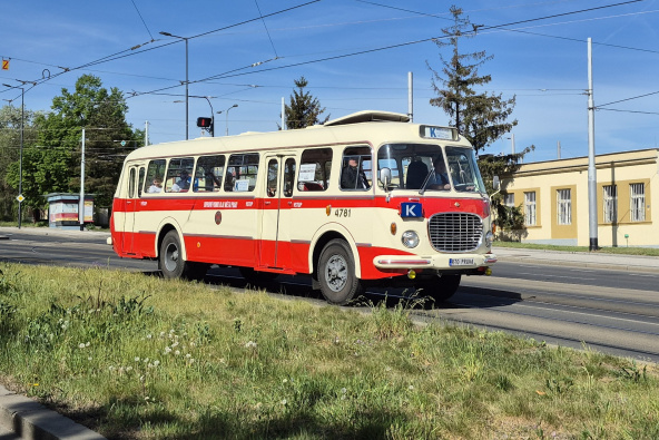 11.7.2025 Jízda 706 RTO k výročí 60 let od zahájení provozu rekreační autobusové linky Hostivař